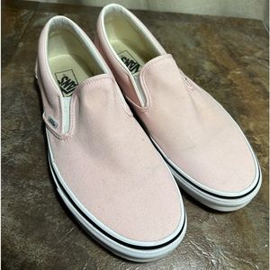 Men’s size 11.5 Vans lite pink